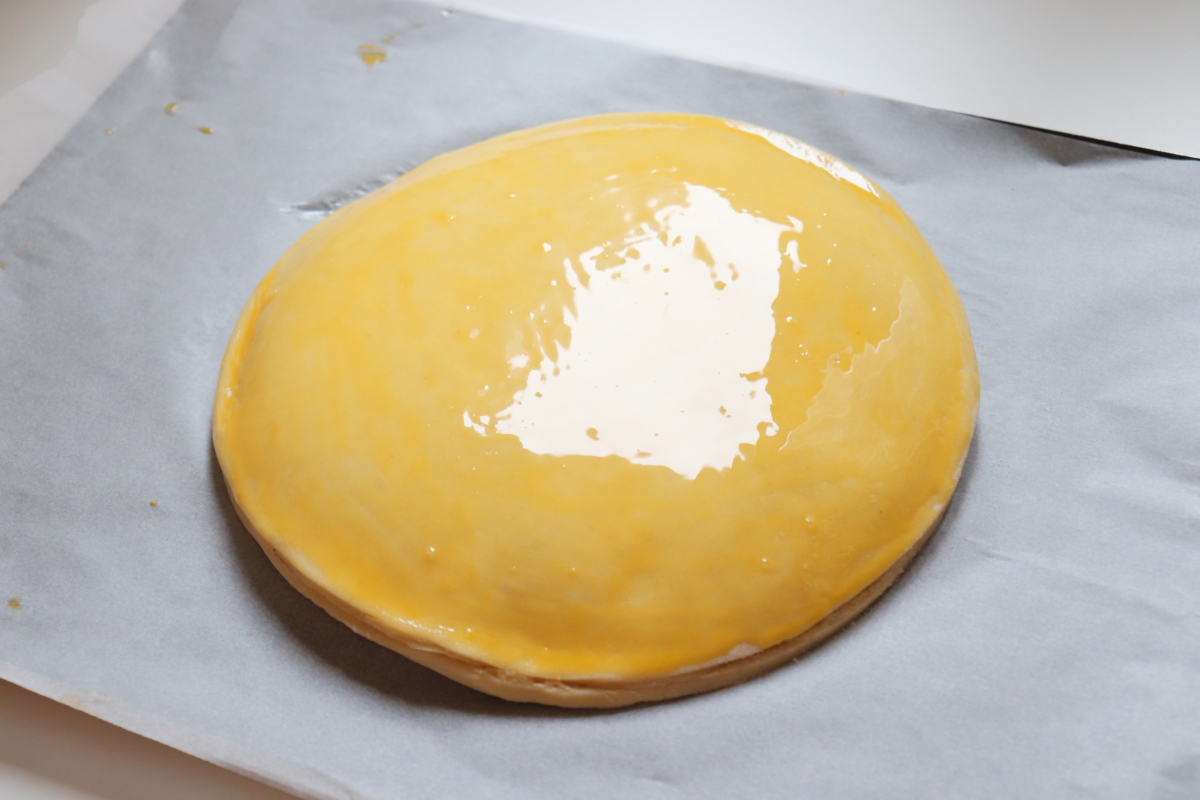 Galette des rois frangipane amande traditionnelle - Recette Olivia Pâtisse (pâte feuilletée inversée)