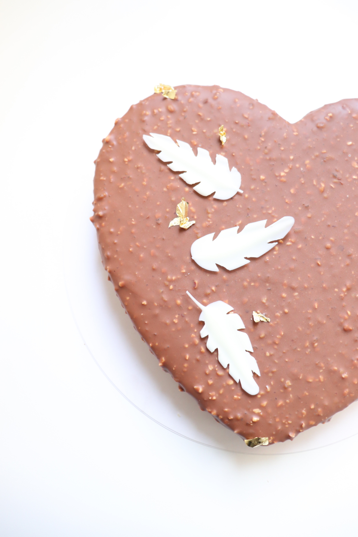 Entremets Saint-Valentin chocolat caramel - Recette Olivia Pâtisse