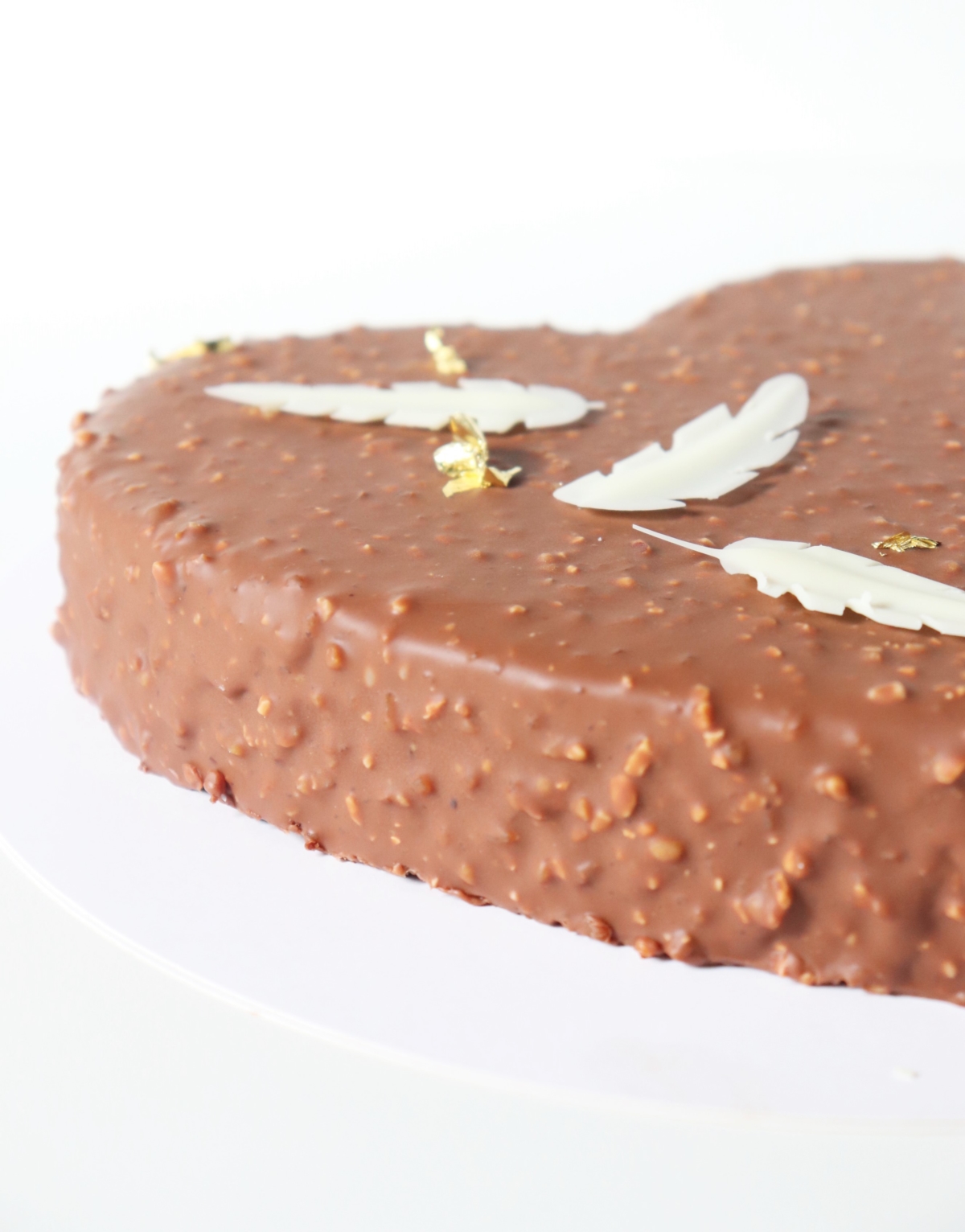 Entremets Saint-Valentin chocolat caramel - Recette Olivia Pâtisse