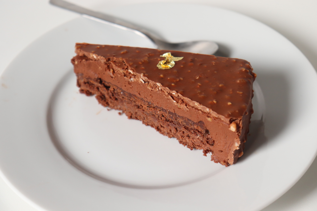 Entremets Saint-Valentin chocolat caramel - Recette Olivia Pâtisse